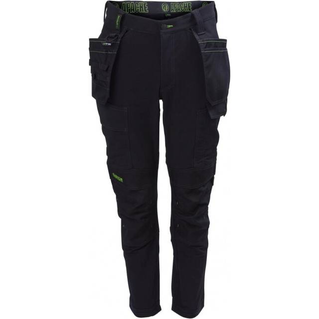 (Waist 38in Leg 33in, Multi Colour) Apache Calgary Stretch Holster Trousers