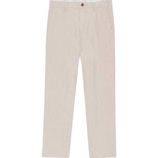 NN07 Theo Linen Trousers Oat
