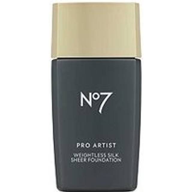 No7 Pro Artist Weightless Silk Sheer Foundation 30ml - Deeply Bronze Deeply Bronze