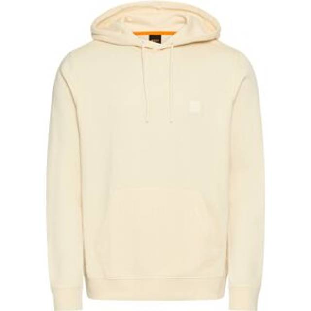 BOSS Wetalk Overhead Tonal Logo Hoodie - Light Beige, Light Beige, Size M, Men