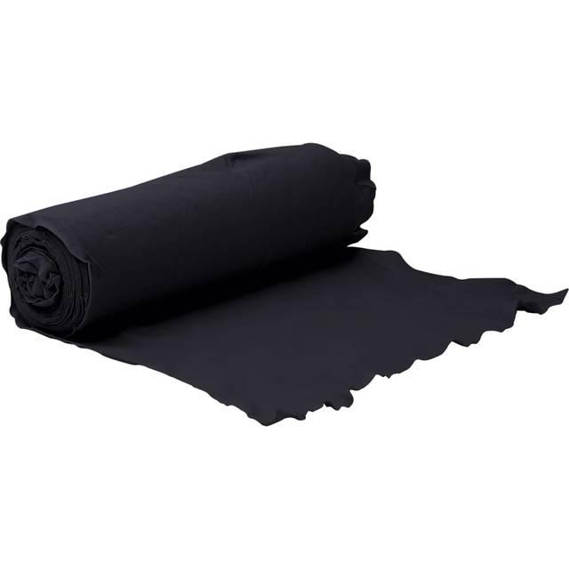 vidaXL Geotextile Membrane Black 1 x 10 m Polyester Fibre - black