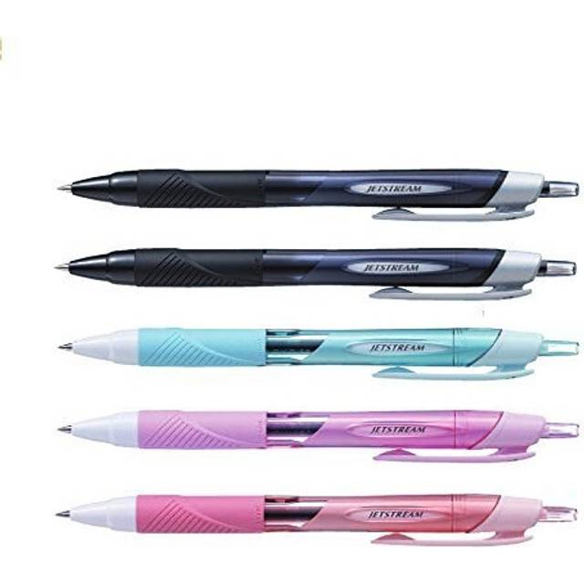 Uni Jetstream SXN-150-38 5P MIX GEL INK BALL PEN 0.38MM (SET OF 5) BLACK