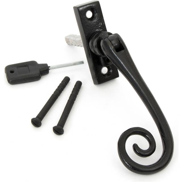 Slim Monkeytail Espag Door Accessory - Black (12.2cm H X 1.8cm W X 7.1cm D)