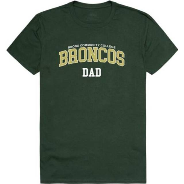 W Republic 548-621-FOR-02 Bronx Community College Broncos Dad T-Shirt, Forest Green - Medium
