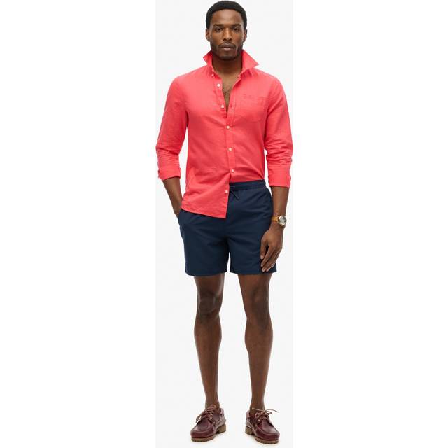 Superdry men's essential 16 swim shorts, blue