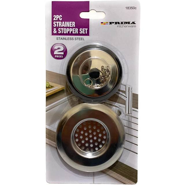 2 PC STRAINER & STOPPER KITCHEN BATH, SINK  STRAINER AND STOPPER