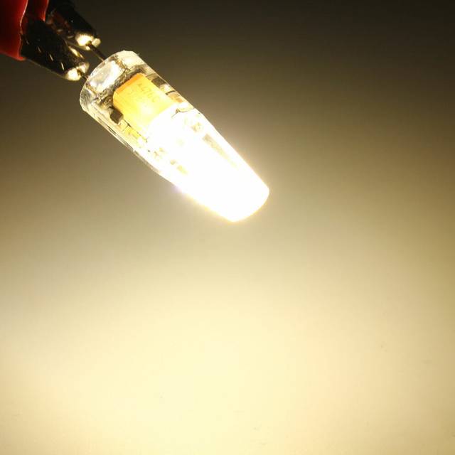 (Natural White) AC220-240V G4 5W 450LM COB Dimmable LED Light Bulb Home Lamp ReplaceHalogen for Chandelier Spotlight