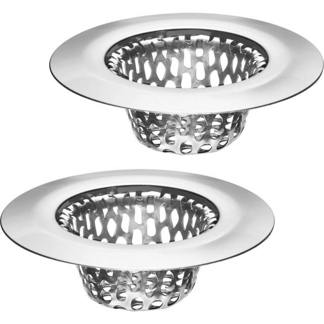 "2 Pack - 2.125"""" Top / 1"""" Basket- Sink Strainer Bathroom Sink  Utilit"