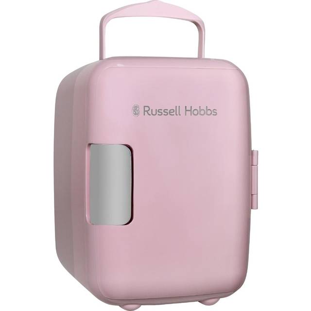 RUSSELL HOBBS Retro RH4CLR1001P Mini Cooler - Pink, Pink