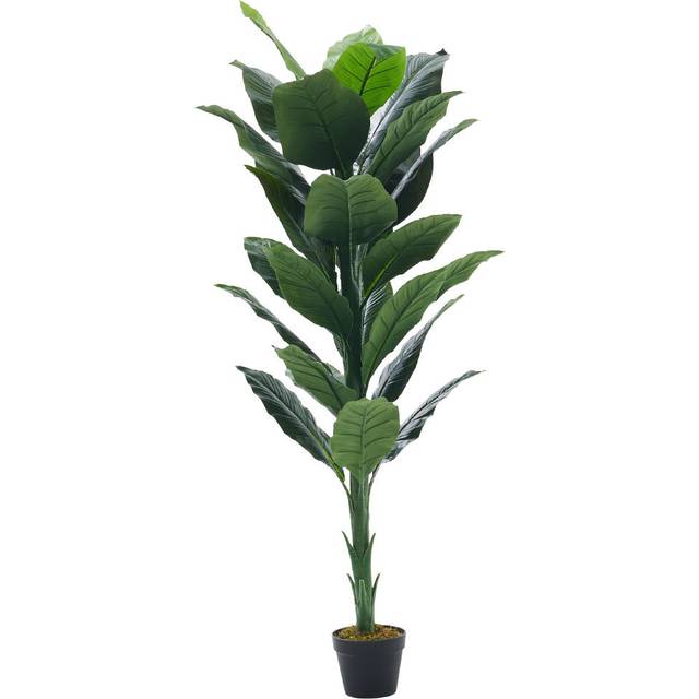 Artificial Peace Lily Plant – Realistic Faux Greenery, No Care Needed (165cm H X 21cm W X 21cm D)