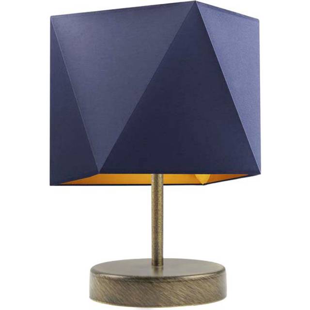 Capressa 30Cm Desk Lamp - Old Gold (30cm H X 23cm W X 23cm D)