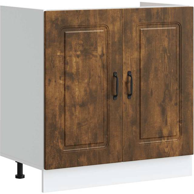 Sink Base Cabinet Kalmar 80X46x81.5 Cm Engineered Wood (80cm W X 81.5cm H X 46cm D)