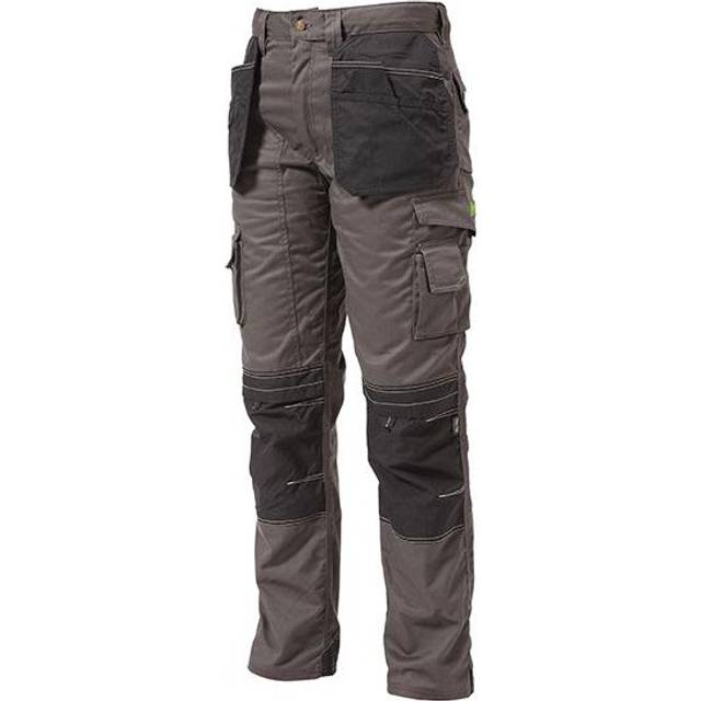 (Black & Grey - Waist 42in Length 31in, Black & Grey) Apache Holster Trousers