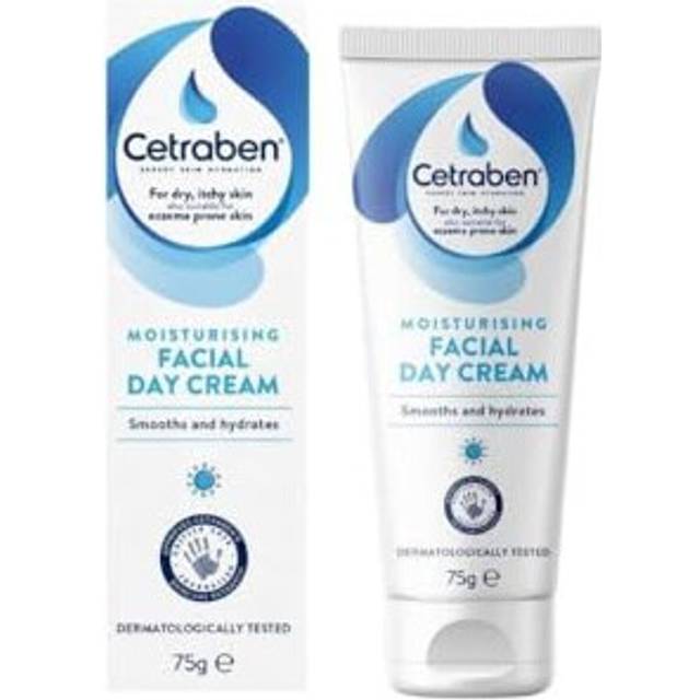Cetraben Moisturising Facial Day Cream, For Dry, Sensitive & Eczema-Prone Skin, Soothes & Hydrates, Lightweight Formula, Suitable for Everyday Use,