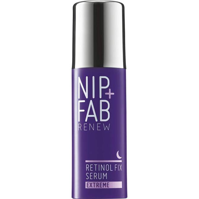Nip + Fab Retinol Fix Serum Extreme 0.3% for Face with Aloe Vera and Peptides, Anti-Aging Facial Cream for Fine Lines and Wrinkles, 50 ml