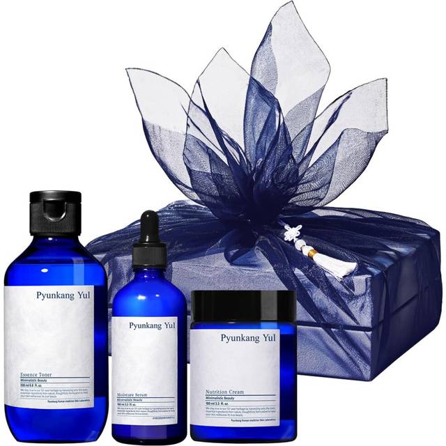 [PKY] Pyunkang Yul Basic Line Skincare Gift Set, Holiday Essentials for Moisturizing & Nourishing, Toner, Serum & Face Cream, Ideal for Gifting