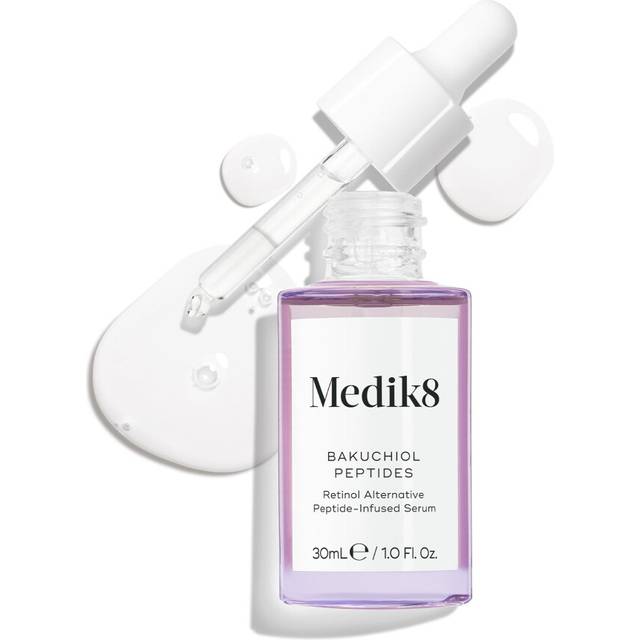 Medik8 Bakuchiol Peptides - Retinol Alternative Peptide-Infused Serum - 1.25% Bakuchiol - Plant-Based Retinol Alternative - 30ml