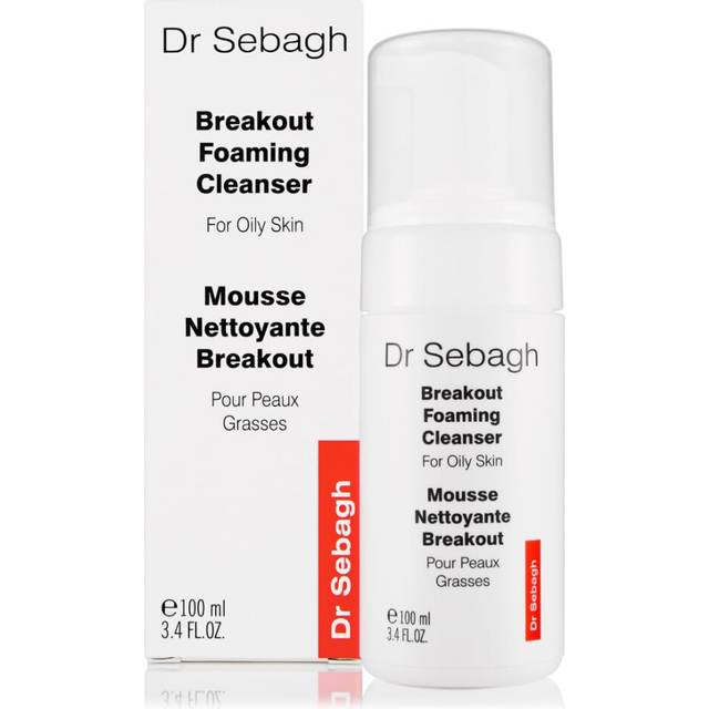 Dr Sebagh Breakout Foaming Cleanser - (100 ml) Clears Blemishes & Breakouts | Purifies Skin & Reduces Irritation | Controls Oil & Removes Makeup, Dirt