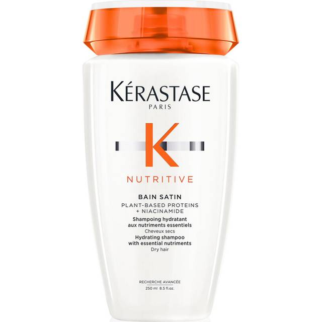 K?rastase Nutritive, Gentle Hydrating Shampoo for Dry Hair, Nourishing Protein Formula with Niacinamide, Moisturises, Softens and Restores Shine, Bain