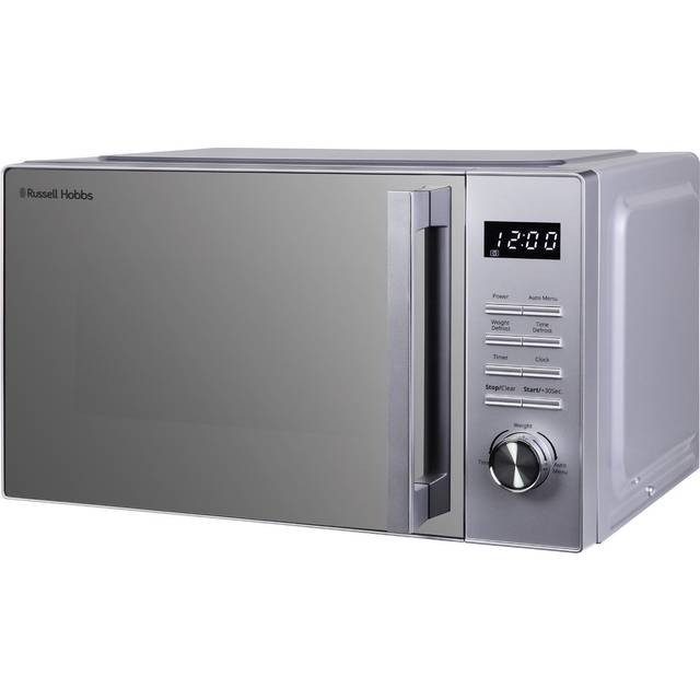 Russell Hobbs RHFM2365S, 23L Flatbed Digital Microwave in Silver, Silver