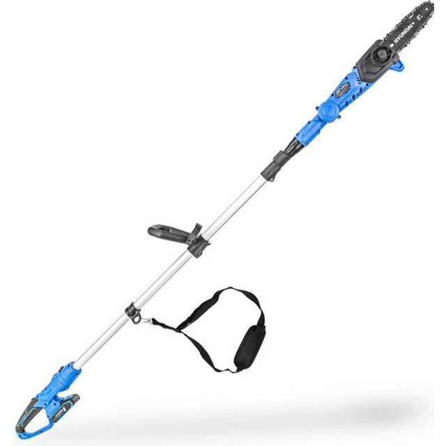 Hyundai 20V Cordless Pole Saw, 2Ah Battery and Charger, Lightweight and Telescopic Chainsaw | HY20CPS