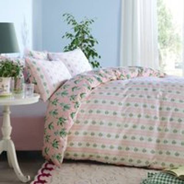 LILY OF THE VALLEY SOFT PINK KING BEDSET (Single)