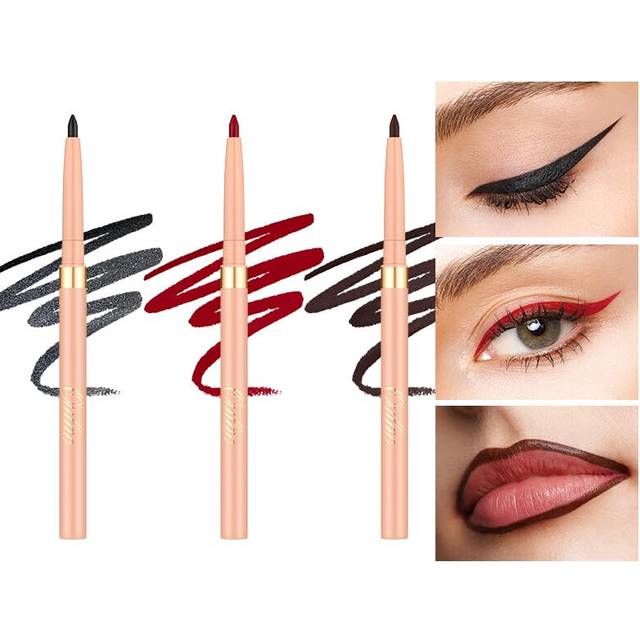 Oulac Waterproof Eyeliner Pencil Set - Smooth and Creamy  Retractable Eye Makeup for Precision Application  Vegan & Cruelty-Free