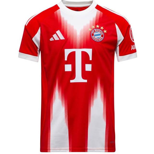 '25-'26 Bayern Munich Home Shirt Men's Red L Polyester Made By: Adidas