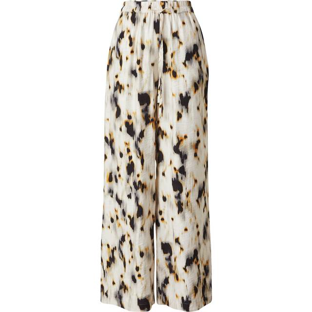 Co'Couture, Byxor, Dam, XL, Elastisk Midja Byxor Elisacc 199-Bone - multicolor (XL)