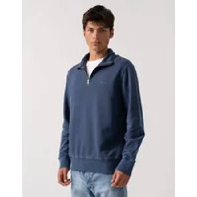 GANT Sunfaded Half Zip Sweat |Blå |M