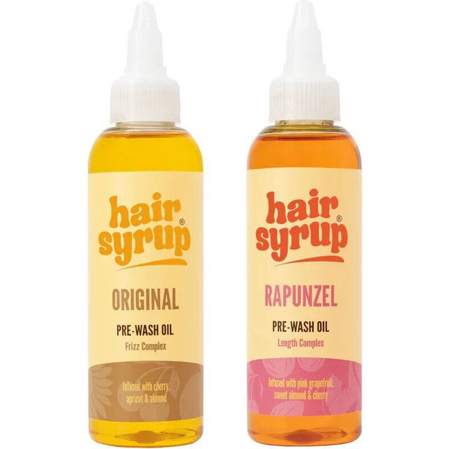 Hair syrup the original pre-wash oil treatment & rapunzel duo 2 x 100ml