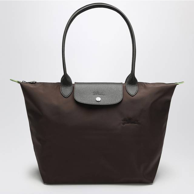 Longchamp Le Pliage Green Large Canvas Tote