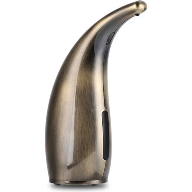 300Ml Automatic Soap Dispenser,Touchless Soap Dispenser,Hands-Free Dish Soap Dispenser for Kitchen Bathroom Hotel Bronze