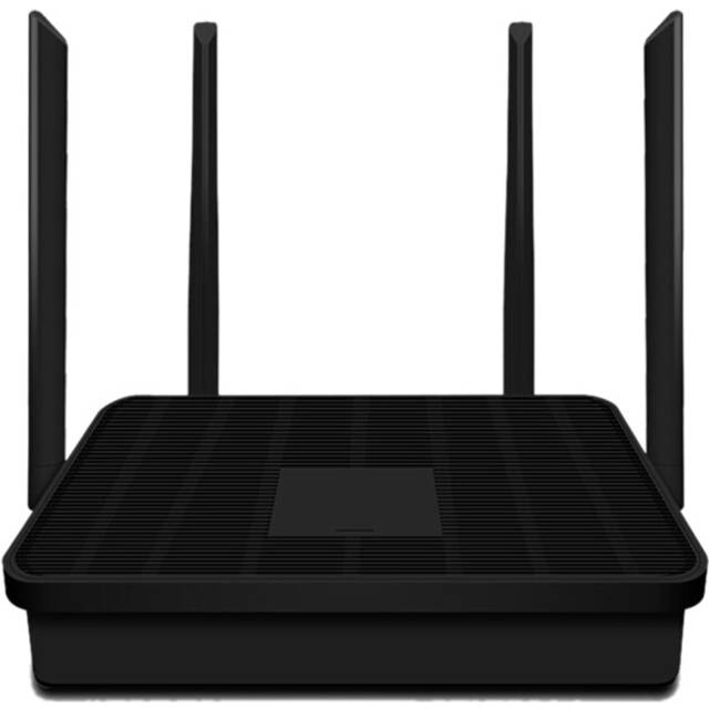AC1200Mbps WiFi Router Gigabit Ethernet Black-EU Plug