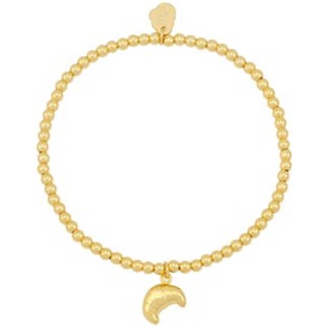 Croissant charm sienna bracelet-gold plated - estella bartlett