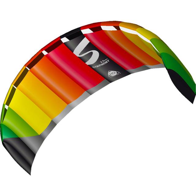 HQ Kites Symphony Pro Rainbow Kite (2.2m)