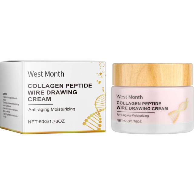 West&Month Collagen Polypeptide Cream - Hydrating & Moisturizing, 50g