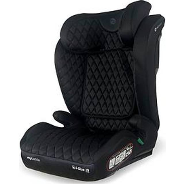 My Babiie MBCS23 Lite i-Size (100-150cm) High Back Booster Car Seat - Quilted Black, One Colour
