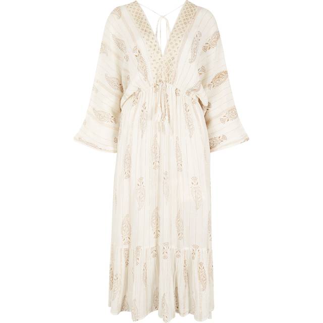 Apricot Women's Cream Tassel Maxi Dress New Look - L