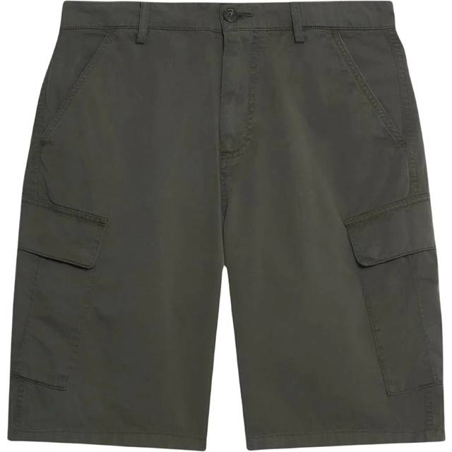 Lyle and Scott Mens Olive Cargo Short - Green - W30