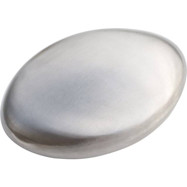 Stainless steel kitchen soap odour eliminating bar