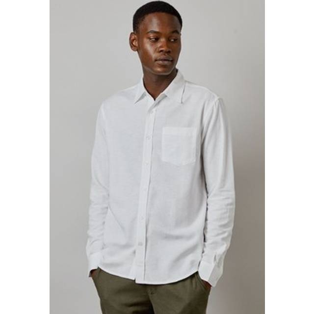 Burton white shirt mens casual shirts