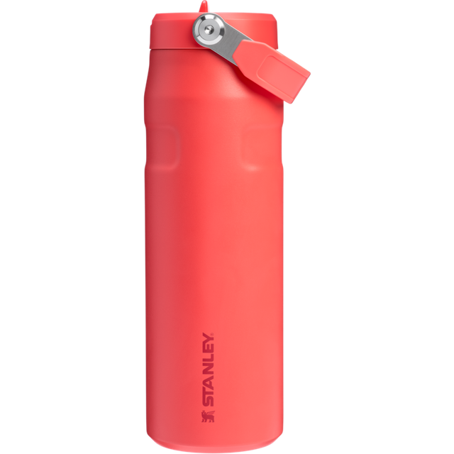 Water bottle Stanley the IceFlow Flip Straw 2.0 Hot Coral, 700 ml