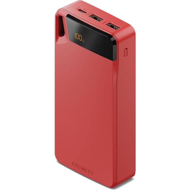 Cygnett ChargeUp Boost 4th Generation Lithium 20000 mAh Red