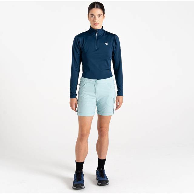 Dare 2b Women's Water-repellent Melodic III Walking Shorts Aquifer, Size: 14 - Green