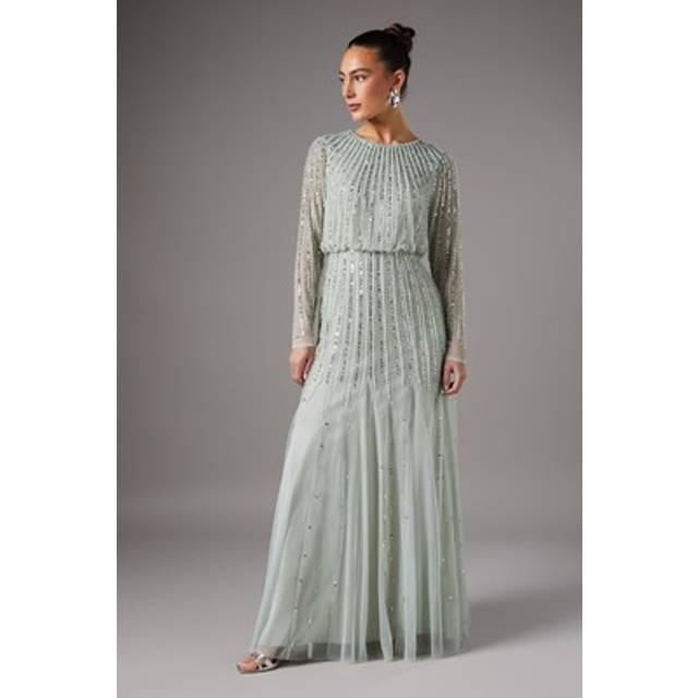 Coast sage midi dress womens occasion dresses