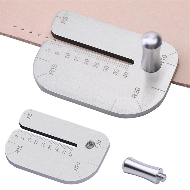 Leather Stitching Punch Aid Plate Working Tools for Pull Up ProngPunch Crafting Claw Partner