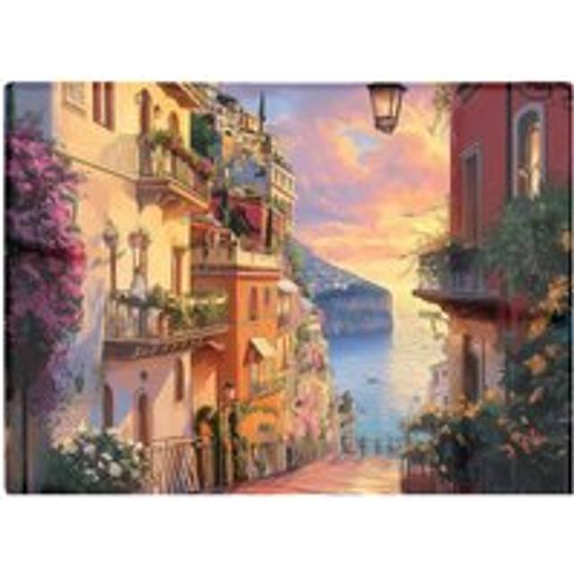 Sunset Walk In Sorrento Chopping Board - Multi - One Size