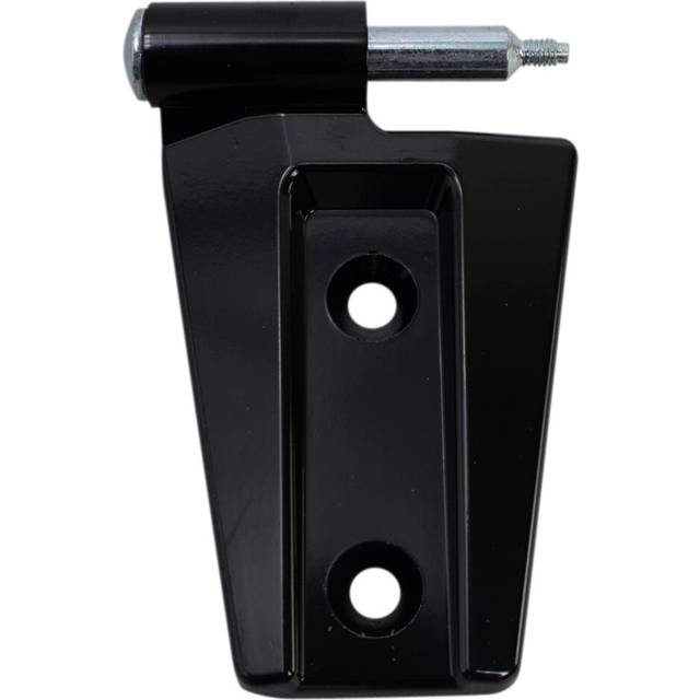 TRQ Front or Rear Upper Door Hinge RH Side Black for 07-17 Jeep Wrangler