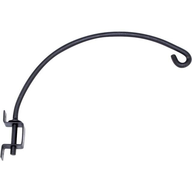 Panacea 85321D Contemporary Swivel Plant Hanger Bracket, Black, 12.5-Inch